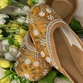 Punjabi Jutti Heavy Pearl Work2809